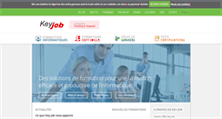 Desktop Screenshot of keyjob.lu